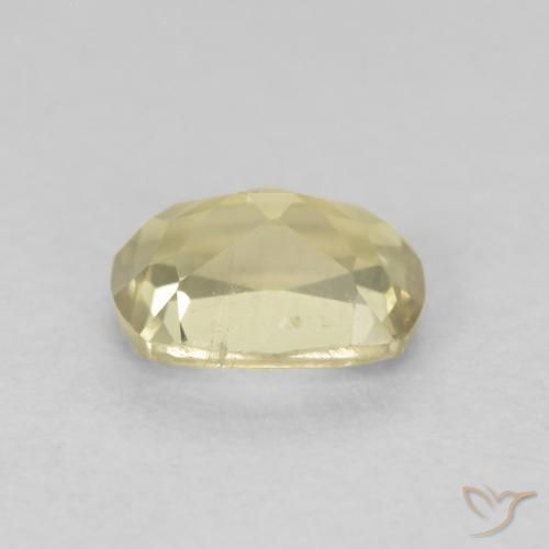 Diaspro cangiante Giallo chiaro naturale da 0.78 ct, Cuscino, VS