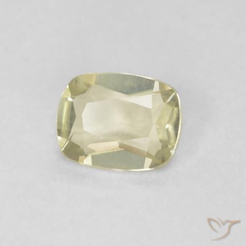 Diaspro cangiante Giallo chiaro naturale da 0.50 ct, Cuscino, VVS