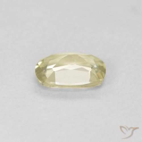 Diaspro cangiante Giallo chiaro naturale da 0.50 ct, Cuscino, VVS