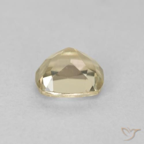 Diaspro cangiante Giallo chiaro naturale da 0.68 ct, Cuscino, VVS