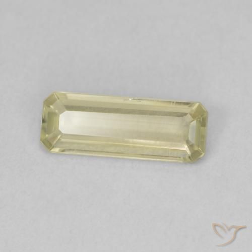 Diaspro cangiante Giallo verde naturale da 1.14 ct, Ottagonale / Taglio smeraldo, VVS-VS
