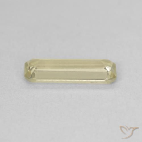 Diaspro cangiante Giallo verde naturale da 1.14 ct, Ottagonale / Taglio smeraldo, VVS-VS