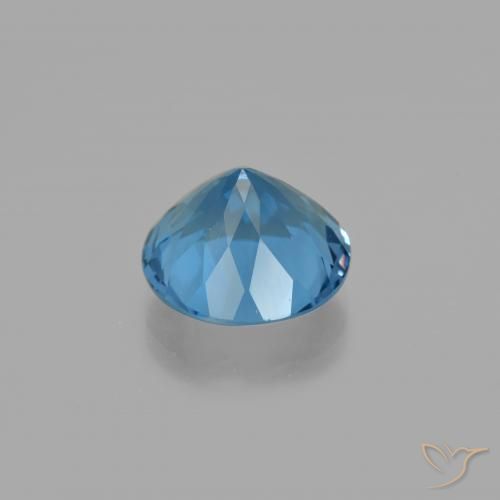 Fluorite che cambia colore Blu navy naturale da 10.93 ct, Rotondo, VS