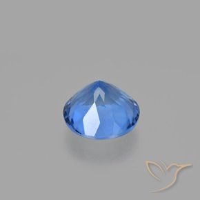 Fluorite che cambia colore Blu navy naturale da 14.18 ct, Rotondo, VS