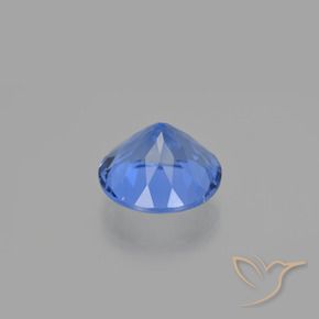 Fluorite che cambia colore Blu navy naturale da 13.97 ct, Rotondo, VS