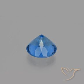 Fluorite che cambia colore Blu navy naturale da 11.21 ct, Rotondo, VS