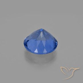 Fluorite che cambia colore Blu Egiziano naturale da 11.44 ct, Rotondo, VS