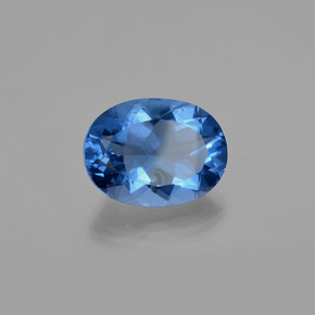 Fluorite cangiante naturale multicolore da 21,80 ct, taglio ovale, VS