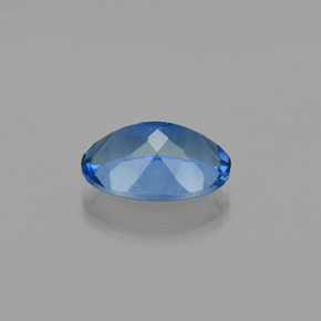 Fluorite cangiante naturale blu da 19,78 ct, taglio ovale, VS