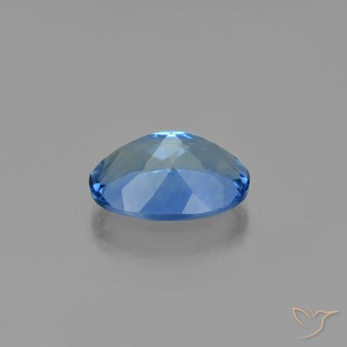 Fluorite che cambia colore Blu navy naturale da 20.85 ct, Taglio ovale, VS