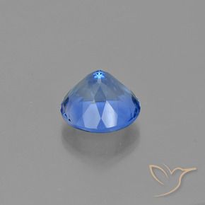 Fluorite che cambia colore Blu acceso naturale da 11.73 ct, Rotondo, VS