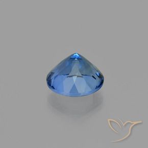 Fluorite che cambia colore Blu navy naturale da 11.55 ct, Rotondo, VS
