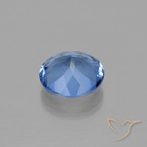 Fluorite che cambia colore Blu scuro naturale da 12.34 ct, Rotondo, VS
