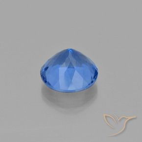 Fluorite che cambia colore Blu Egiziano naturale da 13.99 ct, Rotondo, VS