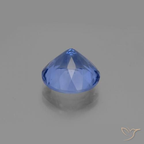 Fluorite che cambia colore Blu navy naturale da 11.27 ct, Rotondo, VS