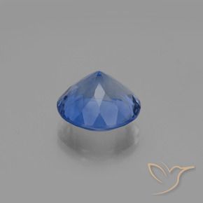 Fluorite che cambia colore Blu navy naturale da 10.95 ct, Rotondo, VS