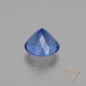 Fluorite che cambia colore Blu scuro naturale da 12.15 ct, Rotondo, VS