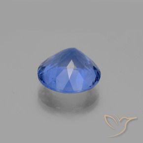Fluorite che cambia colore Blu Navy Intenso naturale da 13.26 ct, Rotondo, VS