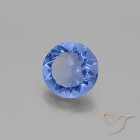 Fluorite che cambia colore Blu scuro naturale da 9.83 ct, Rotondo, VS