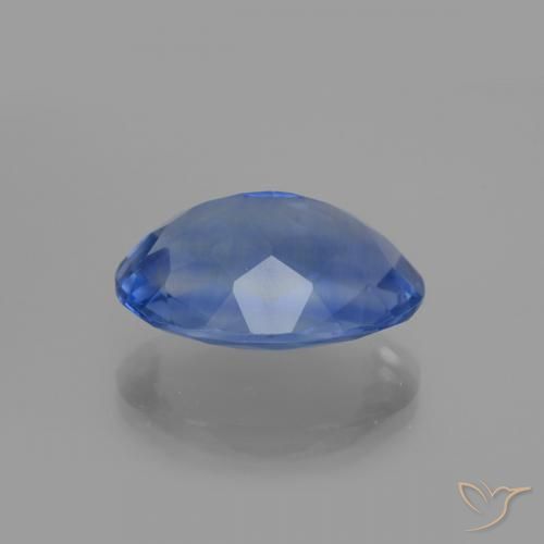 Fluorite che cambia colore Blu acceso naturale da 18.83 ct, Ovale, VS
