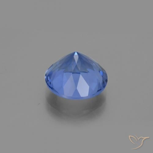 Fluorite che cambia colore Blu acceso naturale da 14.16 ct, Rotondo, VVS-VS