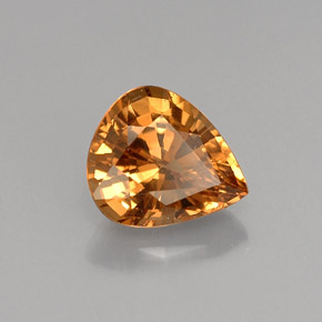 Granato cangiante naturale multicolore da 1,41 ct, taglio a pera, VS