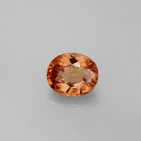 Granato cangiante naturale multicolore da 1,47 ct, taglio ovale, VVS-VS