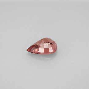 Granato cangiante Rosato a rosso-rosa naturale da 1.24 ct, Forma a pera, VS
