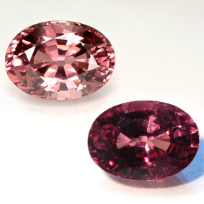 Granato cangiante naturale  da 1,14 ct, taglio ovale, VVS-VS