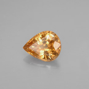 Granato cangiante naturale multicolore da 1,18 ct, taglio a pera, VS