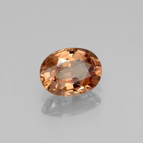 Granato cangiante naturale  da 1,17 ct, taglio ovale, VVS