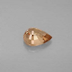 Granato cangiante naturale multicolore da 1,40 ct, taglio a pera, VS-SI