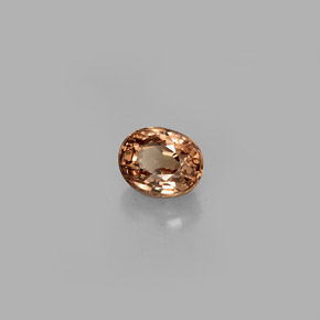 Granato cangiante naturale multicolore da 0,85 ct, taglio ovale, VS