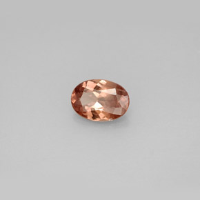 Granato cangiante naturale multicolore da 0,88 ct, taglio ovale, VS