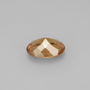 Granato cangiante Marrone dorato ad arancione naturale da 1.37 ct, Taglio ovale, VS