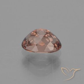 Granato cangiante marrone pecan naturale da 0.73 ct, Ovale, VVS-VS