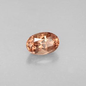 Granato cangiante naturale multicolore da 0,74 ct, taglio ovale, VS