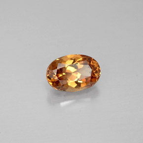 Granato cangiante naturale multicolore da 0,69 ct, taglio ovale, VVS-VS
