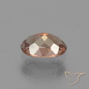Granato cangiante naturale marrone da 0,67 ct, taglio ovale, VS