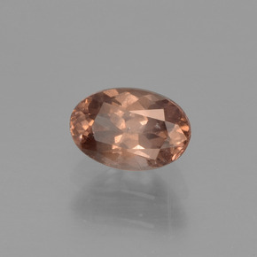 Granato cangiante naturale marrone da 0,73 ct, taglio ovale, VS