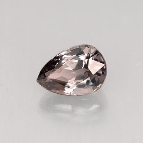 Granato cangiante Marrone verdastro a rosa rossa naturale da 1.18 ct, Forma a pera, VVS-VS