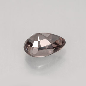 Granato cangiante Marrone verdastro a rosa rossa naturale da 1.18 ct, Forma a pera, VVS-VS