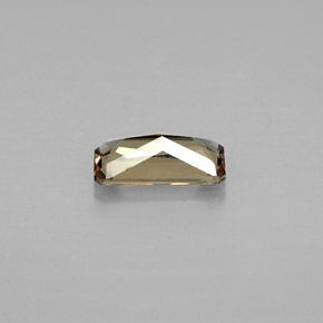 Granato cangiante Marrone verdastro a rosa rossa naturale da 0.67 ct, Taglio smeraldo, VS