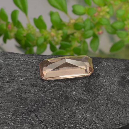 Granato cangiante Hickory Brown naturale da 0.71 ct, Taglio smeraldo, VS-SI