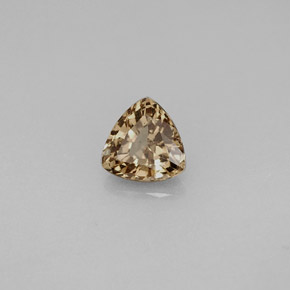Granato cangiante Marrone verdastro a arancio naturale da 0.72 ct, Taglio trillion, VS