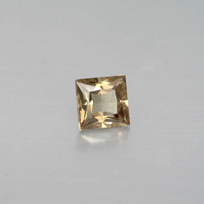 Granato cangiante naturale multicolore da 0,50 ct, quadrato, VVS-VS
