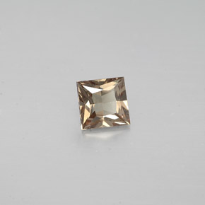 Granato cangiante naturale marrone da 0,49 ct, quadrato, VS
