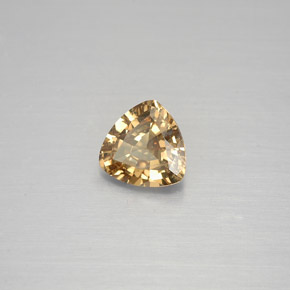 Granato cangiante naturale multicolore da 0,62 ct, trillion, VS