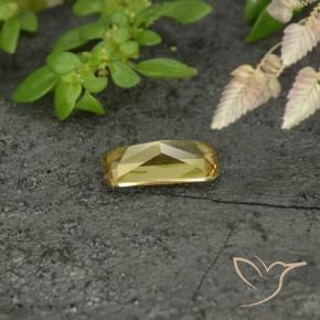 Granato cangiante Giallo dorato naturale da 0.62 ct, Ottagonale / Taglio smeraldo, VVS-VS