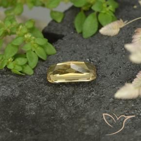 Granato cangiante Giallo dorato naturale da 0.72 ct, Ottagonale / Taglio smeraldo, VS